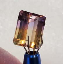 Load image into Gallery viewer, Custom Wire Wrapped Faceted Ametrine Neklace/Pendant Sterling Silver