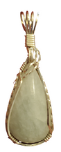 Load image into Gallery viewer, Custom Wire Wrapped Aquamarine Necklace/Pendant Sterling Silver