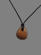 Load image into Gallery viewer, Custom Cut Polished Jasper Necklace/Pendant With Adjustable Cord