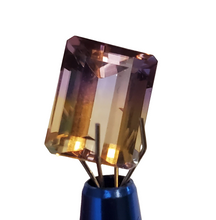 Load image into Gallery viewer, Custom Wire Wrapped Faceted Ametrine Neklace/Pendant Sterling Silver