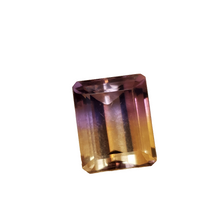 Load image into Gallery viewer, Custom Wire Wrapped Faceted Ametrine Neklace/Pendant Sterling Silver
