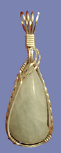 Load image into Gallery viewer, Custom Wire Wrapped Aquamarine Necklace/Pendant Sterling Silver