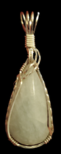 Load image into Gallery viewer, Custom Wire Wrapped Aquamarine Necklace/Pendant Sterling Silver