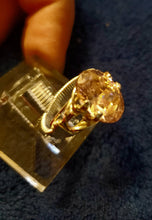 Load image into Gallery viewer, Custom Wire Wrapped Pink Sapphire Ring Size 7 Sterling Silver