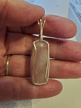 Load image into Gallery viewer, Custom Wire Wrapped Aqua Nueva Necklace/Pendant Sterling Silver