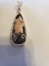 Load image into Gallery viewer, Custom Wire Wrapped Rare Porcelain Jasper Necklace/Pendant Sterling Silver