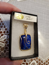 Load image into Gallery viewer, Custom Wire Wrapped Star Burst Necklace/Pendant 14Kgf