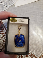 Load image into Gallery viewer, Custom Wire Wrapped Star Burst Necklace/Pendant 14Kgf