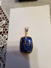 Load image into Gallery viewer, Custom Wire Wrapped Star Burst Necklace/Pendant 14Kgf