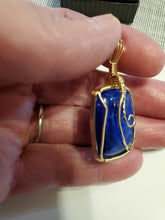 Load image into Gallery viewer, Custom Wire Wrapped Star Burst Necklace/Pendant 14Kgf