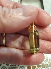 Load image into Gallery viewer, Custom Wire Wrapped Faceted Smokey Quartz Necklace/Pendant 14Kgf