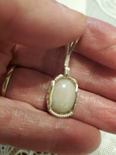 Load image into Gallery viewer, Custom Wire Wrapped Ethiopian Opal Necklace/Pendant Sterling Silver
