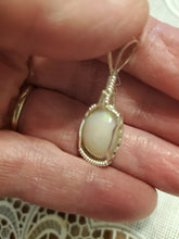 Load image into Gallery viewer, Custom Wire Wrapped Ethiopian Opal Necklace/Pendant Sterling Silver