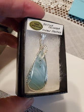Load image into Gallery viewer, Custom Wire Wrapped British Columbia Ocean Jasper Necklace/Pendant Sterling Silver