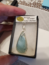 Load image into Gallery viewer, Custom Wire Wrapped British Columbia Ocean Jasper Necklace/Pendant Sterling Silver
