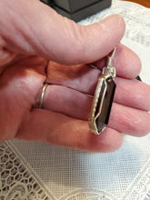 Load image into Gallery viewer, Custom Wire Wrapped Natural Faceted Garnet Necklace/Pendant Sterling Silver