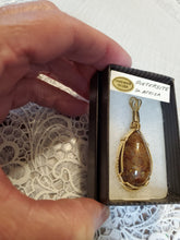 Load image into Gallery viewer, Custom Wire Wrapped Pietersite Necklace/Pendant 14Kgf