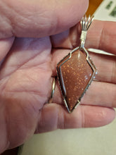 Load image into Gallery viewer, Custom Wire Wrapped Pipe Stone (Catlinite) Set Necklace/Pendant/Slide/Enhancer Earrings Sterling Silver