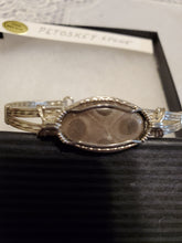 Load image into Gallery viewer, Custom Wire Wrapped Petoskey Stone Bracelet 6 3/4 MIchigan State Stone