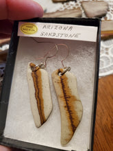Load image into Gallery viewer, Arizona Sandstone Earrings Sterling Silver
