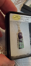 Load image into Gallery viewer, Custom Wire Wrapped Kamererite Necklace/Pendant Sterling Silver