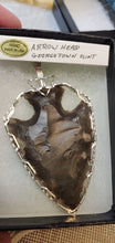 Load image into Gallery viewer, Custom Wire Wrapped Arrowhead Necklace/Pendant Sterling Silver
