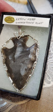 Load image into Gallery viewer, Custom Wire Wrapped Arrowhead Necklace/Pendant Sterling Silver