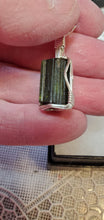 Load image into Gallery viewer, Custom Wire Wrapped Rough Watermelon Tourmaline Necklace/Pendant Sterling Silver