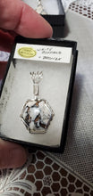 Load image into Gallery viewer, Custom Wire Wrapped White Buffalo & Bronze  Necklace/Pendant Sterling Silver
