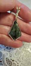 Load image into Gallery viewer, Custom Wire Wrapped Seraphenite (Angel Stone) Necklace/Pendant Sterling Silver