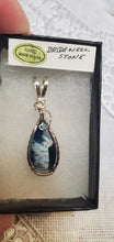 Load image into Gallery viewer, Custom Wire Wrapped Bridewell Stone Necklace/Pendant Sterling Silver