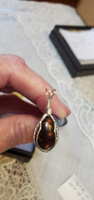 Load image into Gallery viewer, Custom Wire Wrapped Fire Agate Necklace/Pendant Sterling Silver