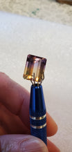 Load image into Gallery viewer, Custom Wire Wrapped Faceted Ametrine Neklace/Pendant Sterling Silver