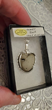 Load image into Gallery viewer, Custom Wire Wrapped Heart Rock from Lake Michigan Necklace/Pendant Sterling Silver