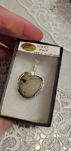 Load image into Gallery viewer, Custom Wire Wrapped Heart Rock from Lake Michigan Necklace/Pendant Sterling Silver