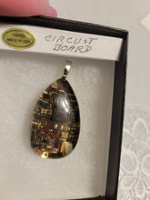 Load image into Gallery viewer, Custom Rare Circuit Board Neckace/Pendant Sterling Silver