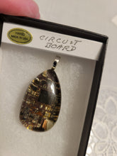 Load image into Gallery viewer, Custom Rare Circuit Board Neckace/Pendant Sterling Silver