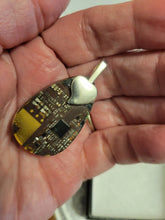 Load image into Gallery viewer, Custom Rare Circuit Board Neckace/Pendant Sterling Silver