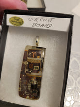 Load image into Gallery viewer, Custom Rare Circuit Board Necklace/Pendant Sterling Silver