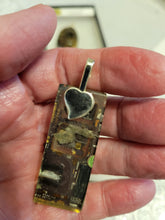 Load image into Gallery viewer, Custom Rare Circuit Board Necklace/Pendant Sterling Silver