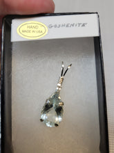 Load image into Gallery viewer, Custom Wire Wrapped Goshenite 4.5 ct Necklace/Pendant Sterling Silver