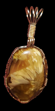 Load image into Gallery viewer, Custom Wire Wrapped Gold Bridewell Stone Necklace/Pendant 14kgf