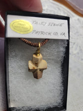 Load image into Gallery viewer, Fairy Stone Patrick County VA Necklace/Pendant With Brown Cord