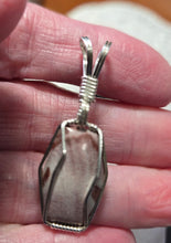 Load image into Gallery viewer, Custom Wire Wrapped Wonderstone NV Necklace/Pendant Sterling Silver