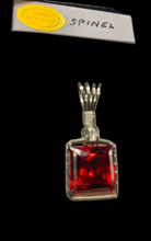 Load image into Gallery viewer, **SOLD **Custom Wire Wrapped Spinel Necklace/Pendant Sterling Silver