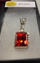 Load image into Gallery viewer, **SOLD **Custom Wire Wrapped Spinel Necklace/Pendant Sterling Silver