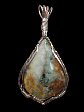 Load image into Gallery viewer, Custom Cut &amp; Polished &amp;  Wire Wrapped Mariposite Necklace/Pendant Sterling Silver