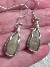 Load image into Gallery viewer, Custom Cut &amp; Polished Petoskey Stone Set Necklace/Pendant &amp; Earrings Sterling Silver
