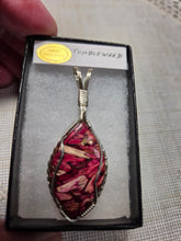 Load image into Gallery viewer, Custom Wire Wrapped Tumbleweed Necklace/Pendant Sterling Silver