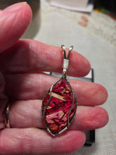 Load image into Gallery viewer, Custom Wire Wrapped Tumbleweed Necklace/Pendant Sterling Silver